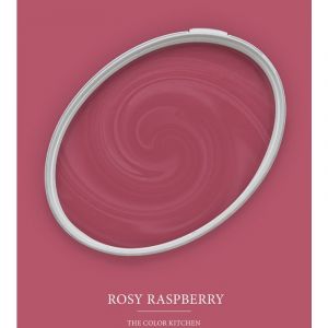 Peinture rose framboise mat moderne et résistante Peinture facile à appliquer Peinture The Color Kitchen TCK7011 2,5L