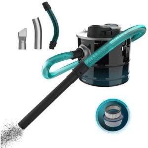 Cecotec - Aspirateur de Cendres Conga Ash 3000 Home 15L. Puissance de 1000 w, Puissance d'aspiration de 15 kPa, Tube à revêtement métallique, buse de