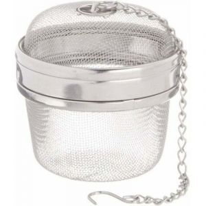 Boule d'infusion de boule &agrave; th&eacute; en acier inoxydable Boule en acier inoxydable pour feuilles de th&eacute; en vrac, &eacute;pices et condiment pour hot pot