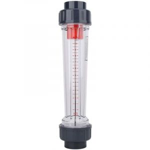 Débitmètre de Liquide, LZS-40 (d) Type de tube en plastique, Débitmètre Eau de liquide Débitmètre de débit d'eau de haute précision Plage de mesure :