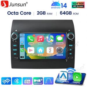 7 pouces Carplay Autoradio pour Fiat Ducato 2012-2020 Android 2+64GB JUNSUN