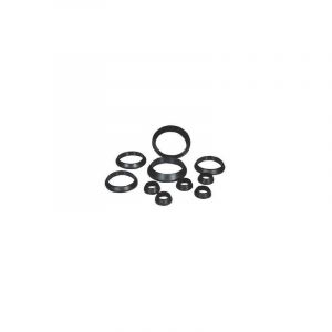 Garniture conique noire en caoutchouc 600x300x240