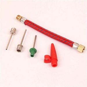 5 Embouts de gonflage pour Pompe Embouts De Gonflage pour Ballons Foot, Basket,Rugby, Handball. Pompe &agrave; v&eacute;lo - compresseur d'air - Sport - Aiguille