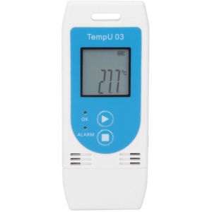 Enregistreur de Donn&eacute;es de Temp&eacute;rature et d'humidit&eacute;, Mod&egrave;le USB 32000 Points avec &eacute;cran LCD, Rapport PDF/fichier CSV