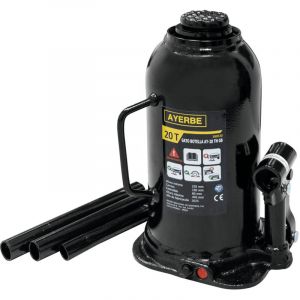 Maestro Ferretero - Cric hydraulique bouteille 20 tonnes hauteur 235-445 mm portable robuste