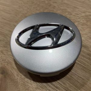 Cache-moyeu de roue 60mm pour Hyundai Verna &ndash; Centre de jante voiture, capuchon de moyeu, cache roue automobile, kit 4 pi&egrave;ces, accessoire jante