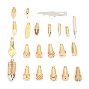 Jeffergarden Pointes de fer &agrave; souder 200-480℃, pointes de stylo &agrave; pyrogravure pour le soudage, le travail du m&eacute;tal et la menuiserie.