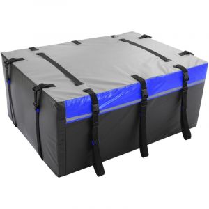 Coffre de toit Imperméable 425L Porte-bagages de Toit en PVC 500D - Pour toutes les voitures avec ou sans galerie de toit