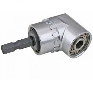 Memkey - Tournevis Porte-Adaptateur 105 Degrés Perceuses à Angle Droit Pilote et Tournevis Adaptateur Renvoi d'angle pour Visseuse Hexagonal 1/4 ''