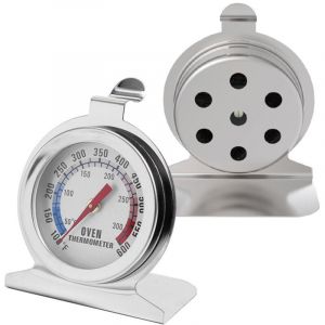 Thermomètre de cuisine - Thermomètre pour barbecue - Thermomètre de four - Thermomètre analogique - Thermomètre 50-300 °C - Thermomètre de cuisson