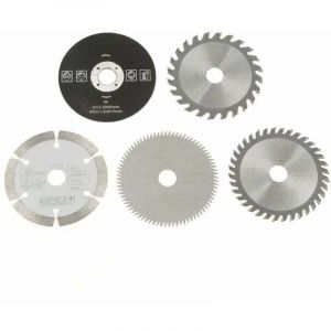 5pcs 85mm Diam&egrave;tre Int&eacute;rieur 15mm Mini-carbure Circulaire lame de Scie pour l'outil de Coupe 24 dents TCT /Plastique 36 dents /80 Dents HSS /Diamant