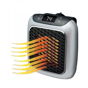 Aafgvc - Chauffage soufflant à prise avec télécommande, mini radiateur soufflant en céramique 800 w, économie d'énergie, chauffage radiant silencieux