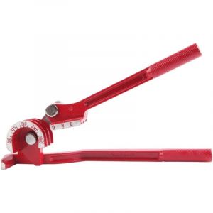 Cintreuse professionnelle r&eacute;glable &agrave; 180 degr&eacute;s pour applications de plomberie cvc Poign&eacute;e antid&eacute;rapante Outil &agrave; main Outil de cintrage de tube en