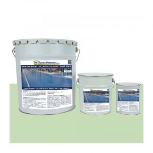 Matpro - Mortier époxy coloré autolissant pour sols - 2.5 Kg Vert Pastel