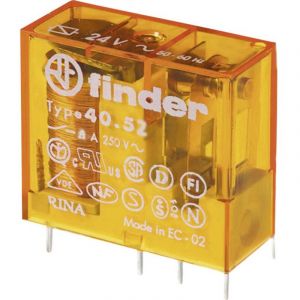 Finder 40.52.8.230.5000 Relais pour circuits imprim&eacute;s 230 V/AC 8 A 2 inverseurs (RT) 1 pc(s) S72705