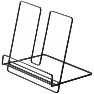Support de Livre Pliable en M&eacute;tal, Livre Stand pour Livre de Cuisine Portable, Multifonction Support de Lecture en M&eacute;tal, Porte-Livre Chevalet en