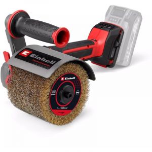 [JAMAIS UTILISE] [JAMAIS UTILIS&Eacute;] EINHELL Rouleau abrasif sans fil percussion TE-CD 18/50 Li-i BL (2x2,0 Ah) - 18V - brushless - 50Nm - 2 vitesses