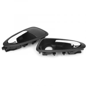 Jeffergarden Poign&eacute;e de porte de voiture, poign&eacute;e de porte int&eacute;rieure avant pour Seat Ibiza 6J1837114A 6J1837113A