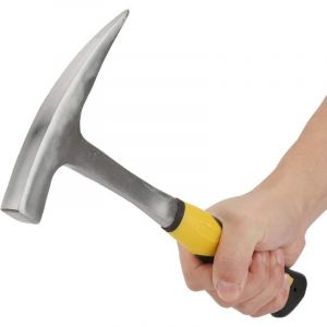 Marteau de g&eacute;ologue, Marteau &agrave; pic &agrave; double t&ecirc;te, Pioche de G&eacute;ologue, Geological Exploration Hammer, Marteau &agrave; bec de canard, enqu&ecirc;te &agrave; bouche plate,