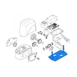 Came - Base d'ancrage motoréducteur - BX-243 119RIBX049