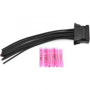 Connecteur de r&eacute;sistance de ventilateur, norme d'origine 7701209803, r&eacute;sistant &agrave; l'usure et &eacute;tanche, pour Clio Grandtour 2005-2010 - Eosnow