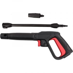 Pistolet pulv&eacute;risateur &agrave; buse variable pour nettoyeur haute pression 16 Mpa, pour Bosch AQT Black&Decker, avec poign&eacute;e, rallonge et arroseur