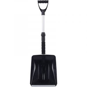Pelle à Neige télescopique en Aluminium - Pelle à Neige avec poignée télescopique Déneigeuse Portable