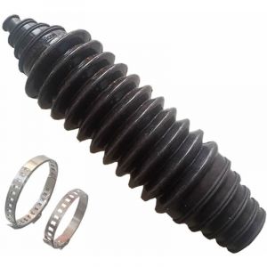 Kit universel de soufflet de cr&eacute;maill&egrave;re de direction avec pinces de fixation &ndash; Soufflet &eacute;lastique pour remplacement cr&eacute;maill&egrave;re