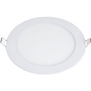 Optonica - Plafonnier led Rond Extra Plat 12W 840lm (96W) ⌀170mm - Blanc du Jour 6000K