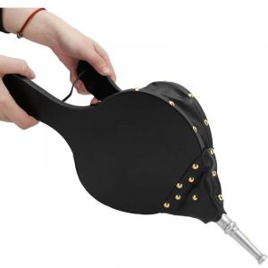 Soufflet de Chemin&eacute;e, Soufflet d'air Manuel en Bois, Soufflet de Chemin&eacute;e, Soufflet en Cuir, Soufflet de Feu pour Chemin&eacute;es, Camping en Plein Air,