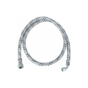 Flexible fioul DN8, coude x DN10 1200mm Weishaupt 491 128