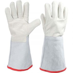 Trywise 40 cm de long cryog&eacute;nique LNG traitement de l'azote liquide gant de protection travail cryo gants