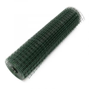 10 m De Grillage à Poules Vert 25mm 1m de haut Pour Clapier, Poulailler, Volière - Vert