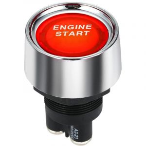 bouton poussoir 12v de D&eacute;marrage Commutateur 20mm 50A D'allumage Moteur bouton poussoir interrupteur Commutateur momentan&eacute; interrupteur