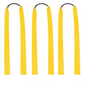 Jalleria - Lot de 10 bandes &eacute;lastiques plates En caoutchouc - Remplacement pour lance-pierre d'ext&eacute;rieur en bois - Pour chasse Couleur al&eacute;atoire 252cm