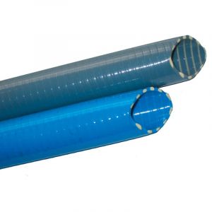 Alfaflex - Tuyau souple pvc renforc&eacute; pour piscine Aquastar - &Oslash;63 mm - 25m - 5 bar - Raccords en pvc faciles &agrave; coller - Bleu