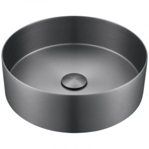 Saniclass - one vasque a poser 36x11cm inox gunmetal
