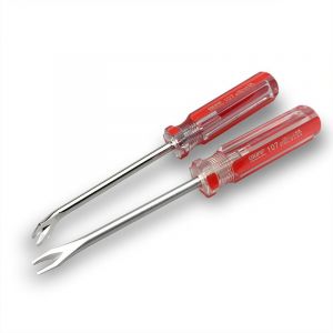 2 Pièces Arrache Agrafeuse Tapissier, Arrache-clous, Décapant d'agrafes de Rembourrage et avec Outil D'extraction, Agrafeuses Dissolvant d'ongles