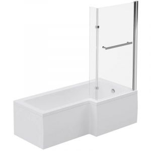 Home Deluxe - Baignoire-douche elara - 170 x 85 cm Gauche