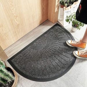 Parkside - Paillasson Demi Lune Exterieur 80 x 50 / Paillassons Demi Cercle Interieur/Paillassons pour Entrée Exterieur/Paillasson