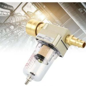 S&eacute;parateur dEau &agrave; Air Comprim&eacute;, Filtre R&eacute;gulateur pour Air Comprim&eacute; 1/4, Filtre R&eacute;gulateur Compresseur, pour Filtre Compresseur,--