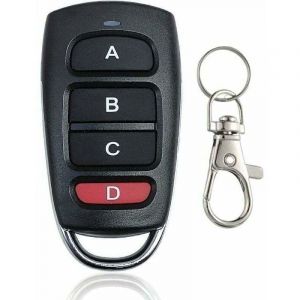 Telecommande Universelle Portail T&eacute;l&eacute;commande de Portail Telecommande Universelle Porte Garage 433,92 MHz T&eacute;l&eacute;commandes de 4 Touches Duplicateur de