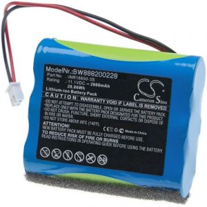 Batterie compatible avec Altec Lansing IMW888SIMW889N-BLKC, IMW889 enceinte, haut-parleurs (2600mAh, 11,1V, Li-ion) - Vhbw