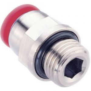 Imi Norgren Raccord droit C02250628 Filetage ext&eacute;rieur: 1/4' &oslash; de tuyau: 6 mm 1 pc(s) S65634