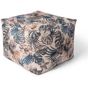 Paco Home - Int&eacute;rieur Ext&eacute;rieur Fauteuil Poire Salon Coussin Assise Pouf Coussin De Sol Multicolore, 50x50x40