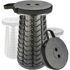 BEBUSINGOTO Tabouret Telescopique Tabouret Pliant Portable, Tabouret Retractable L&eacute;ger Chaise Pliante d&rsquo;ext&eacute;rieur Tabouret de Camping, Tabouret