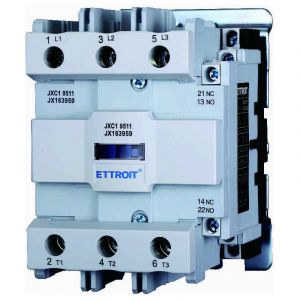 Contacteur ETTROIT JXC1 AC 220V 50/60Hz Bobine 3P 3 p&ocirc;les normalement ouvert Ie 95A Ue 380V JX163959