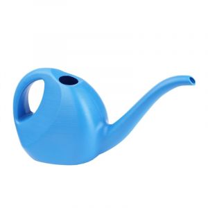 Garronda Petit Arrosoir de Jardin en Plastique 2L Arrosoir avec Poign&eacute;e pour Int&eacute;rieur et Ext&eacute;rieur, Maison, Jardin, Arrosage GD-0045 (Bleu, 2 litres)