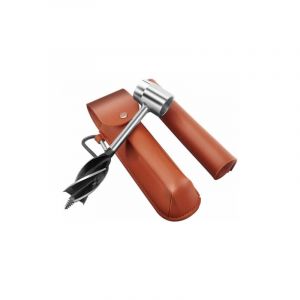 Aiperq - Perceuse à Main Pour Le Travail Du Bois,Triomphe Perceuse De Survie Manuelle, Tarière Manuelle Bushcraft Outils, Camping Tarière Manuelle