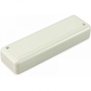 Bo&icirc;tier en plastique STRAPUBOX, type 2090 GR, 129 x 40 x 24 mm